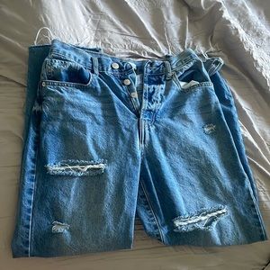 Mom Jeans - high waisted